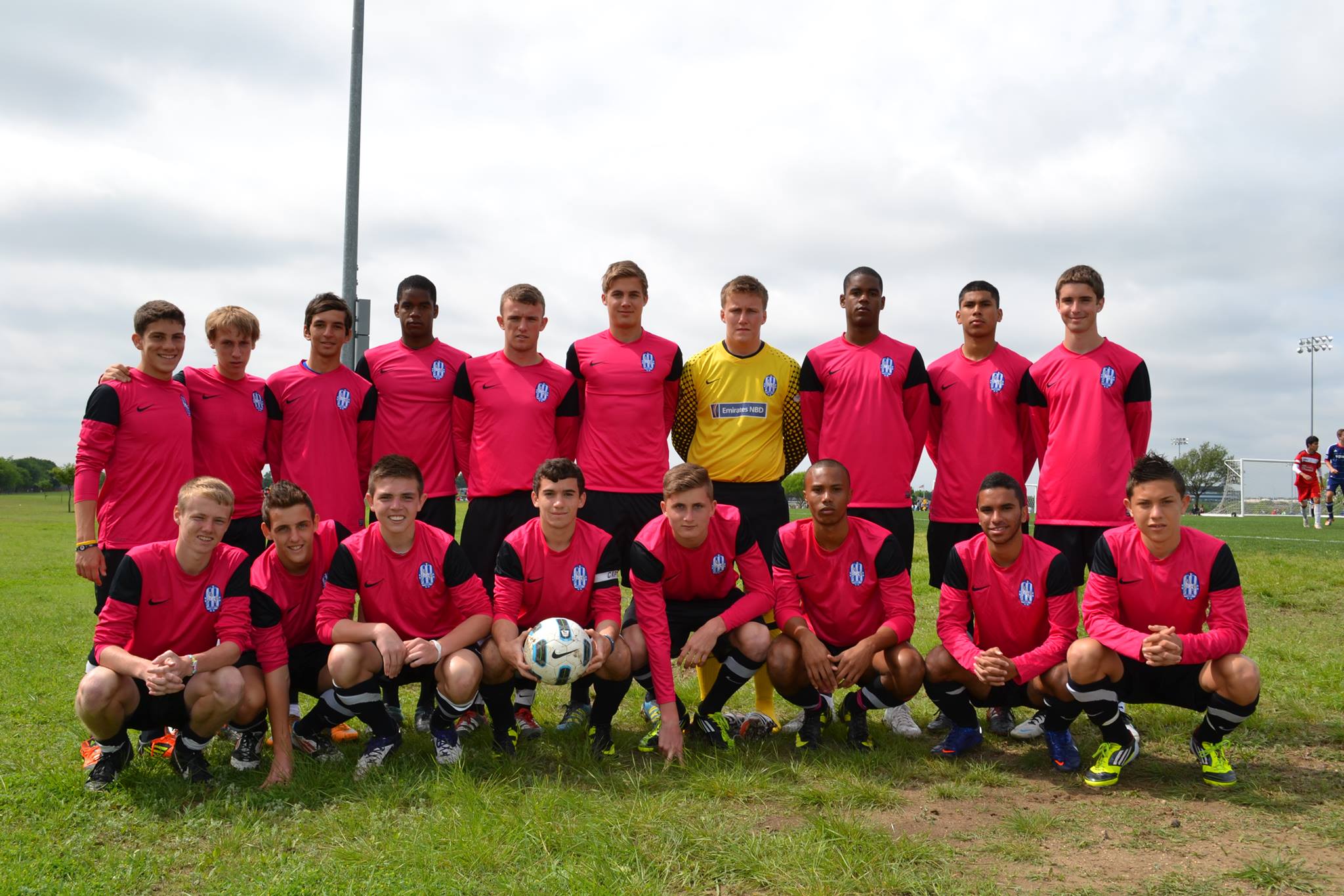 Youth team group photo